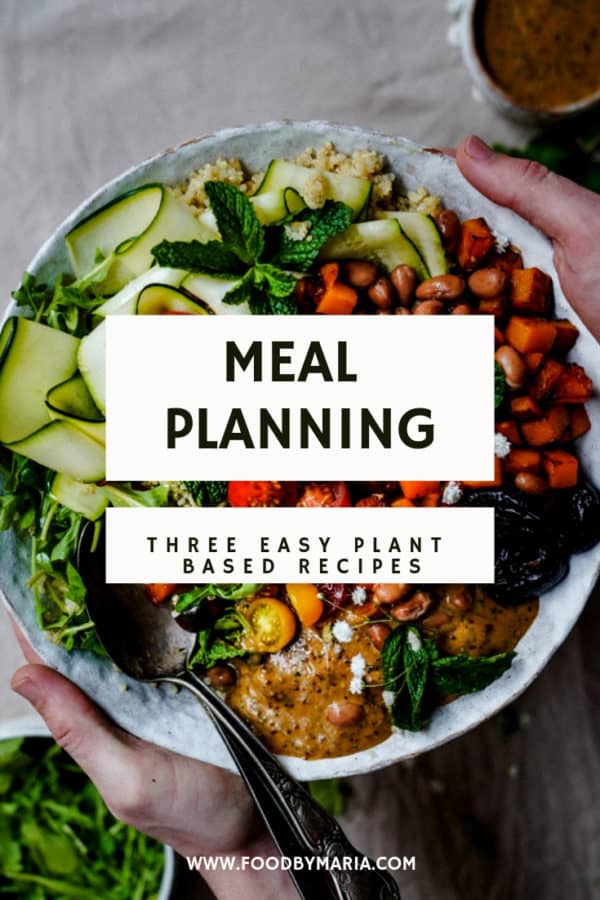 Three super easy plant-based meal planning ideas that are healthy and delicous. I incorporated California Prunes in each recipe for extra nutrients.