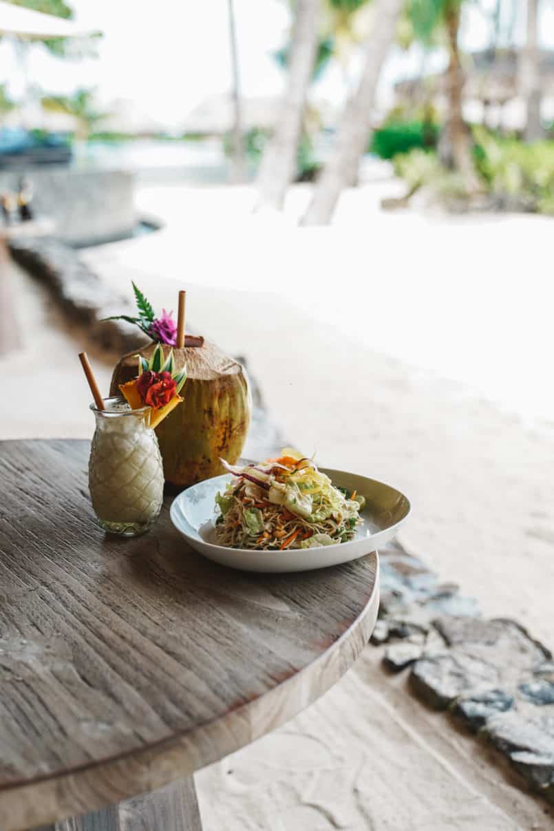 A travel guide with my vegan friends in mind as well as a taro root salad recipe inspired by a beautiful Tahitian woman spreading a plant-based philosophy.