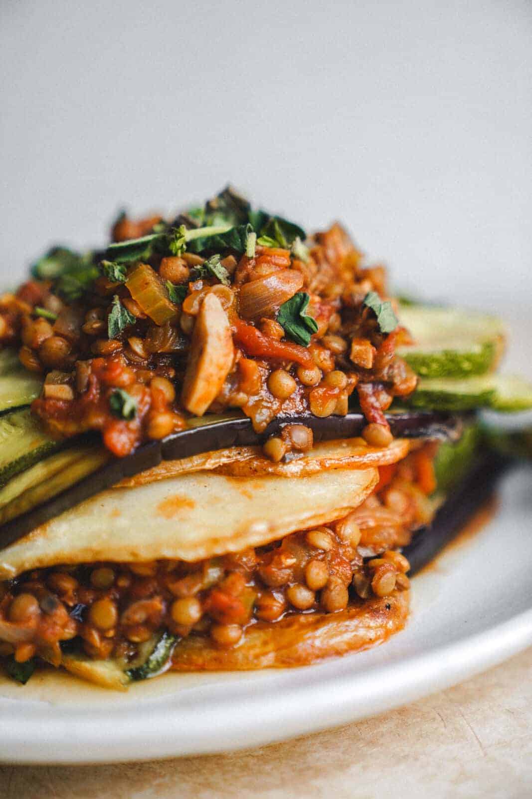 Plant Based Moussaka