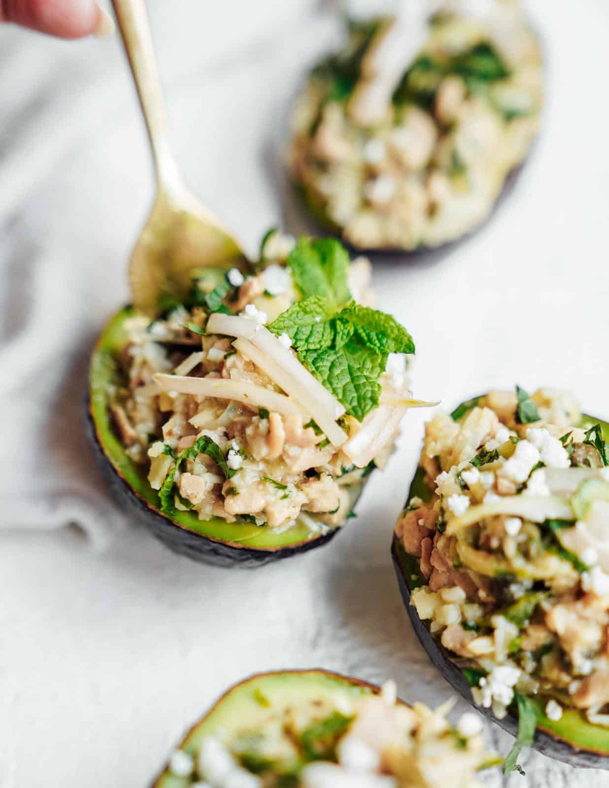 This quick and easy tuna salad recipe is vegan friendly and will not only save you time, but also save the ocean. Perfect for a hot summer day or meal prep!