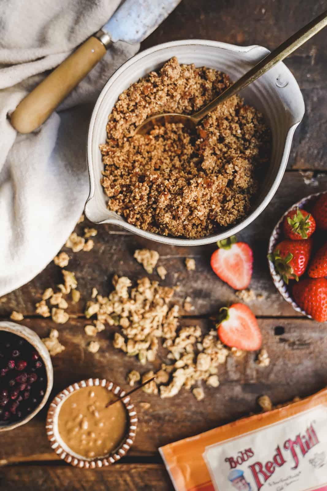 Granola bowl with Bob's Red Mill