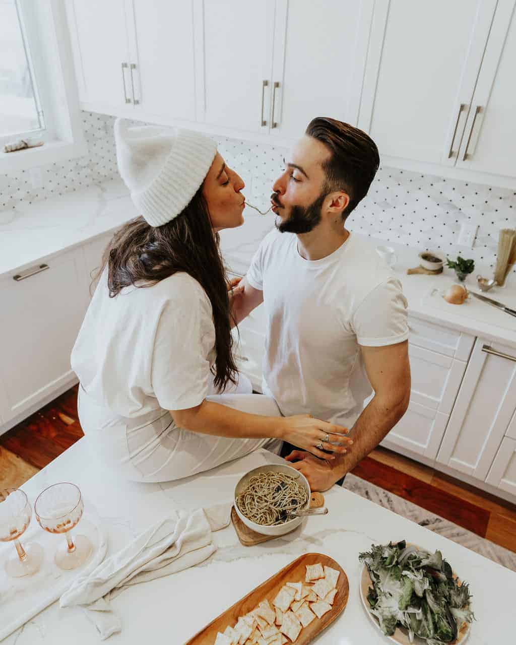 Kale Pasta Recipe for Date Night