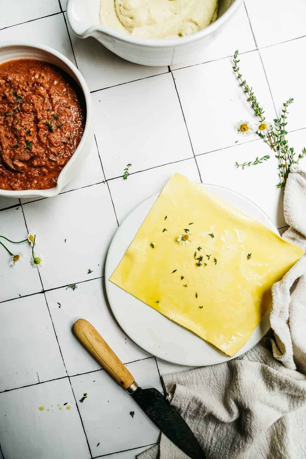 Vegan Lasagna Roll-Ups