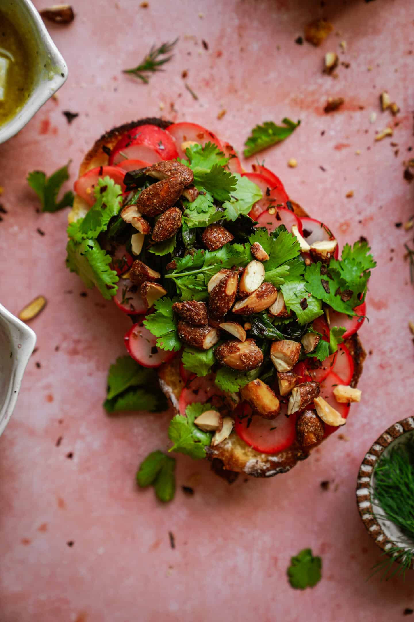 Close-up of breakfast toast