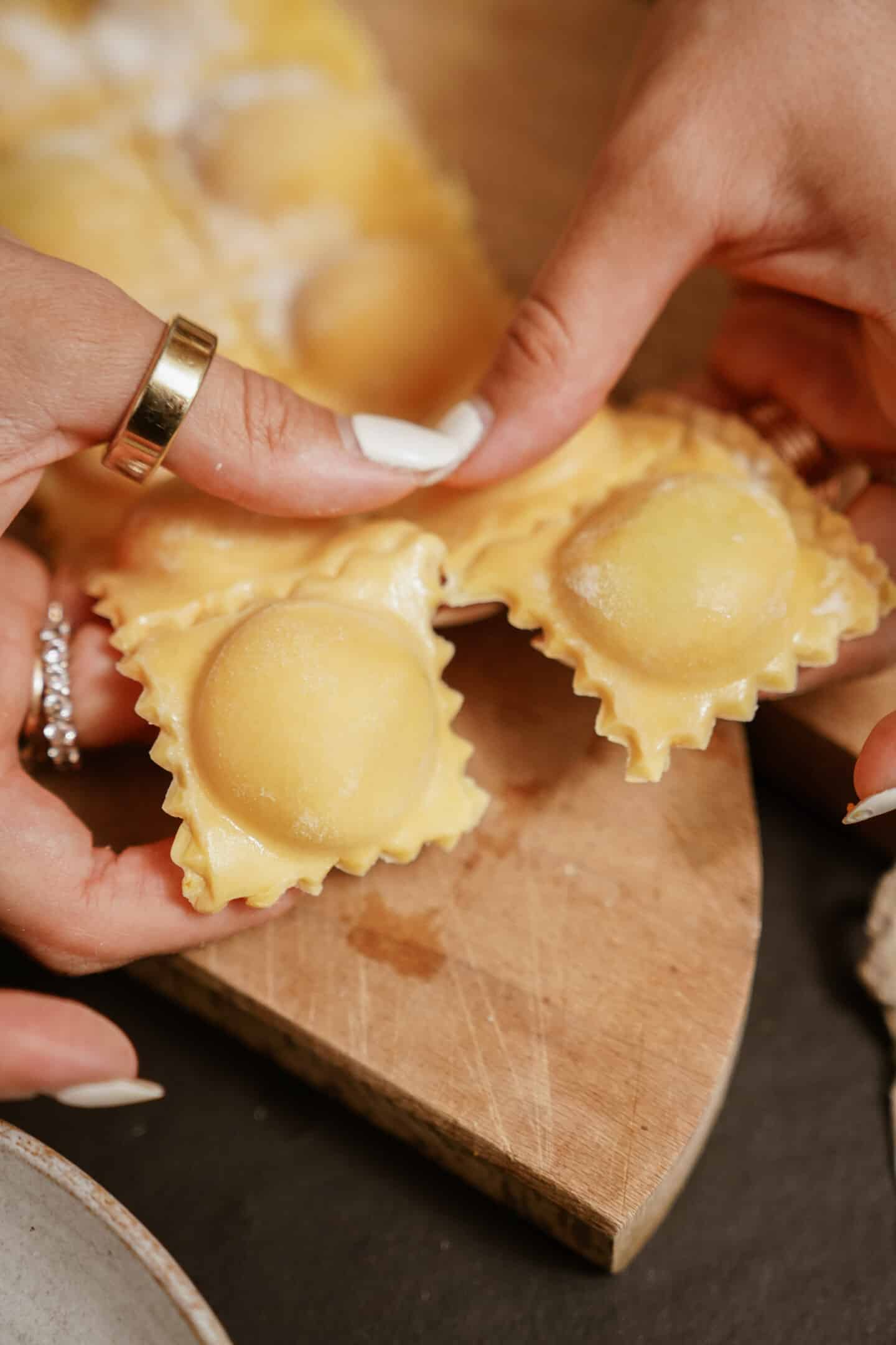 homemade ravioli