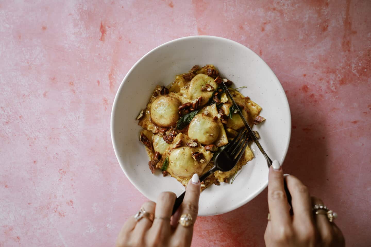 homemade ravioli