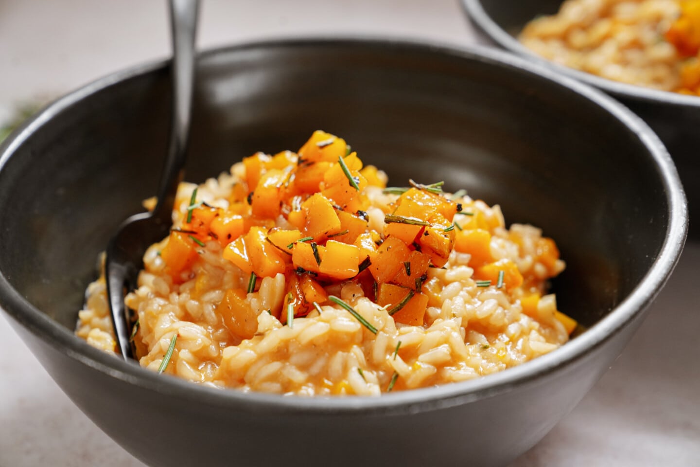 Butternut squash risotto 