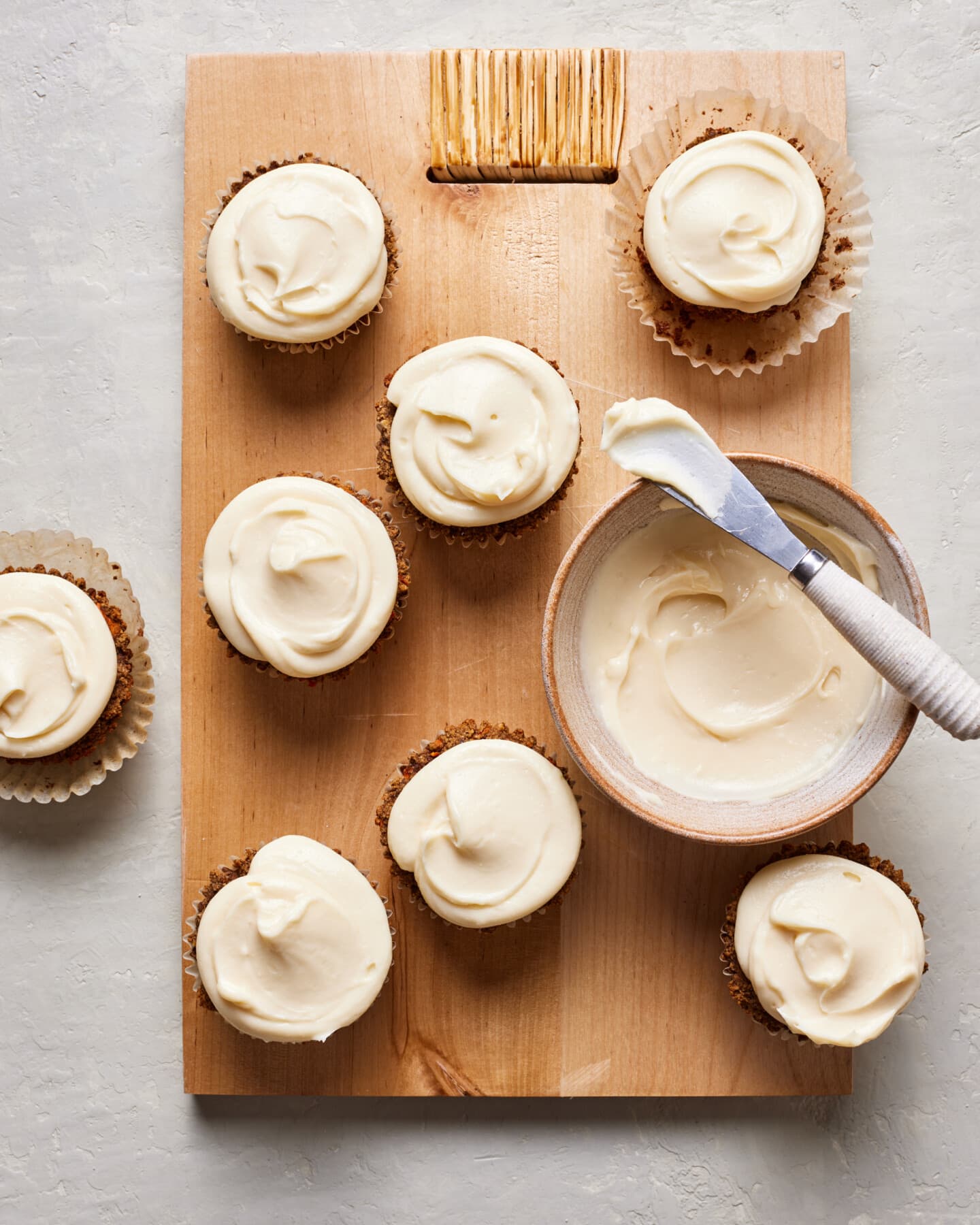 carrot cake gluten free muffins