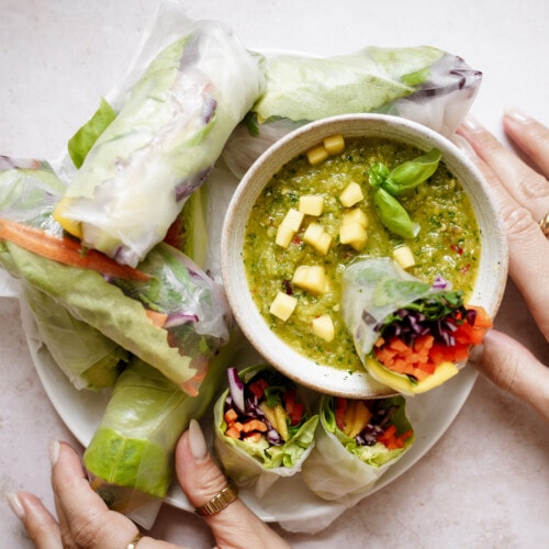 Veggie spring rolls