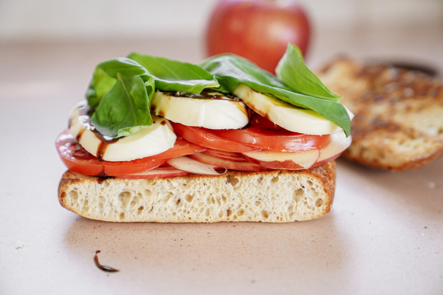 Caprese sandwich