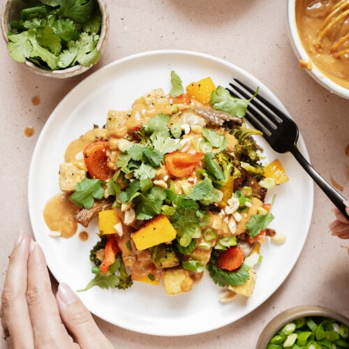 Sheet pan meal