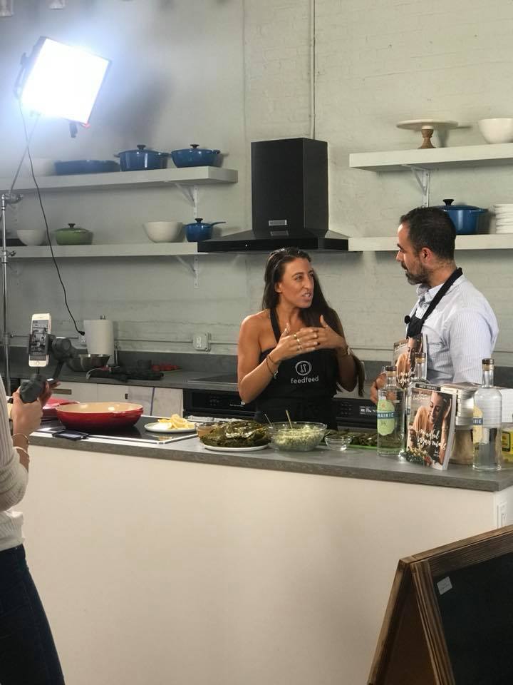 Maria talking with Guy in Kitchen