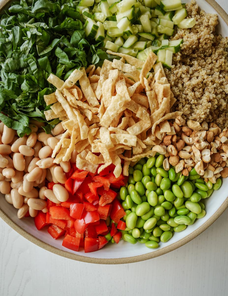 Edamame Salad in a bowl